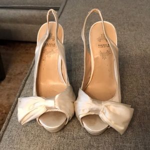 Dazzle ever after wedding pumps